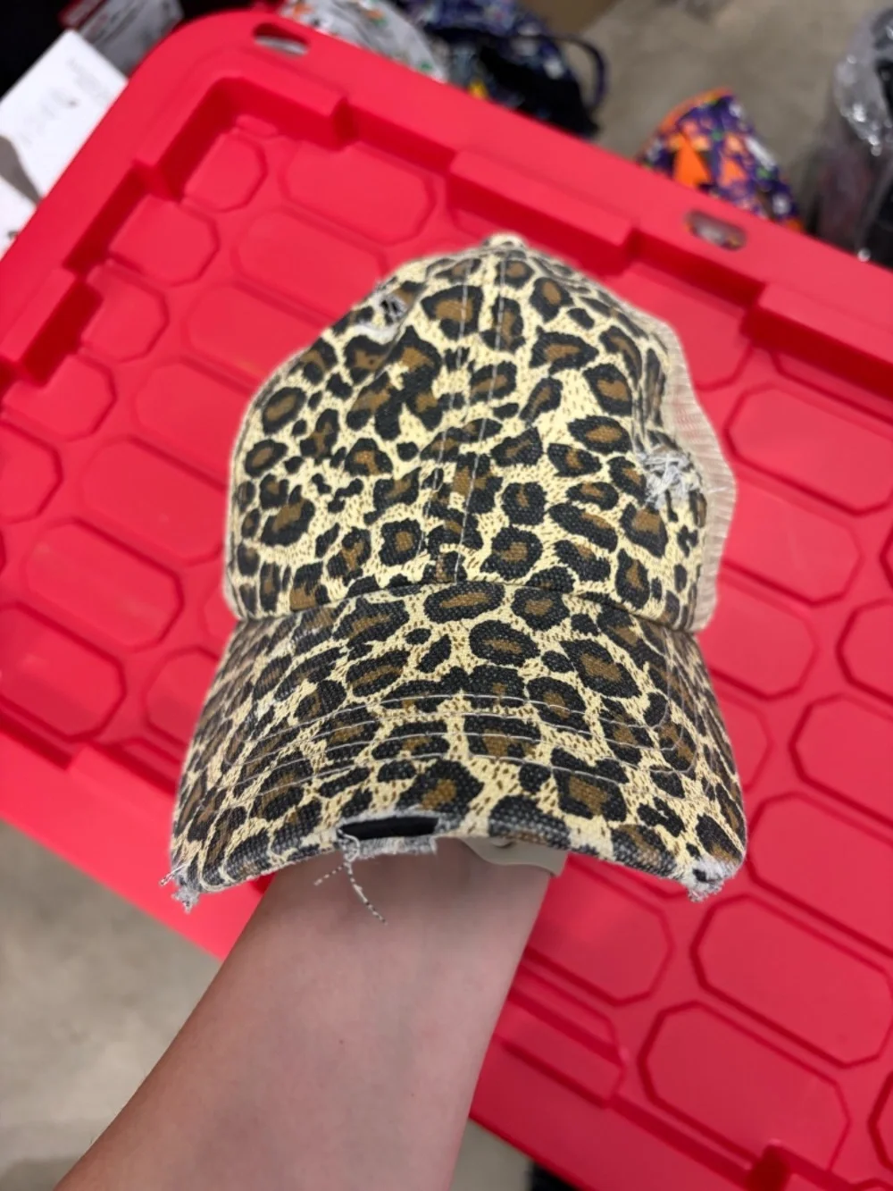 Ponytail/Bun Baseball cap, Brand New